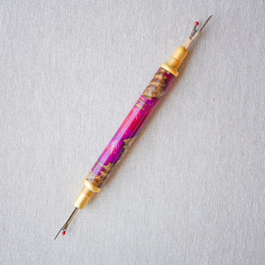 Double Ended Seam Ripper - Berry Swirl